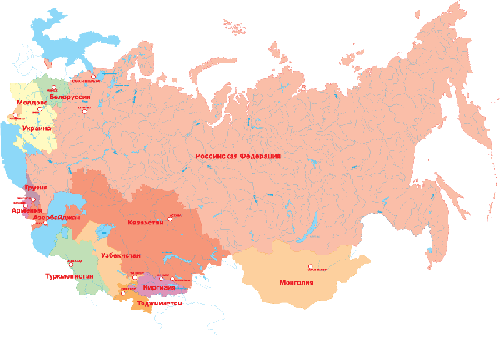 Векторная Карта России Cdr